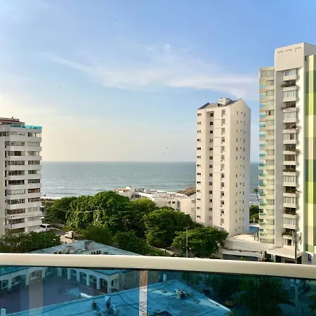 Cozy 2br With Ocean View In Aparthotel Cartagena